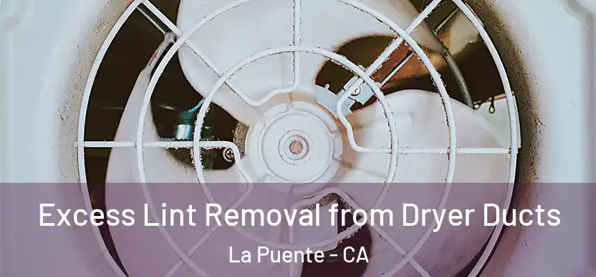  Excess Lint Removal from Dryer Ducts La Puente - CA